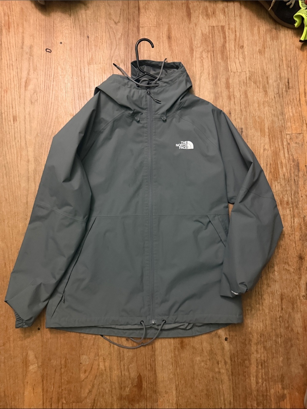 The North Face Men’s Hooded Raincoat - Gray